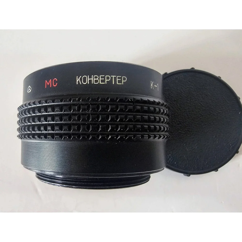 VTG‎ SOVIET MC Converter K-1 Lens Converter Telephoto Lens UNTESTED